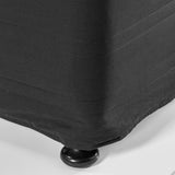 Padded Valance Black - Queen