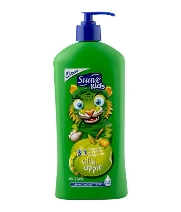 Suave Kids 3-in-1 Shampoo Apple