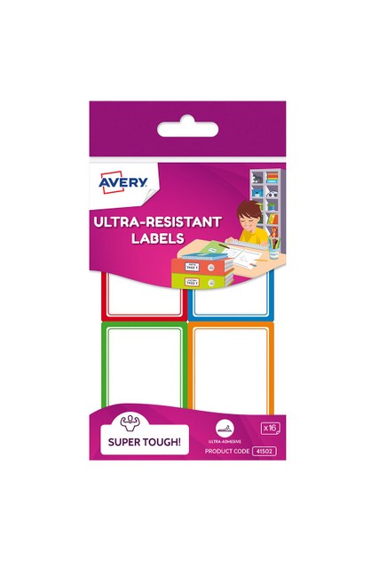 Ultra-Resistant Labels Assorted Colours